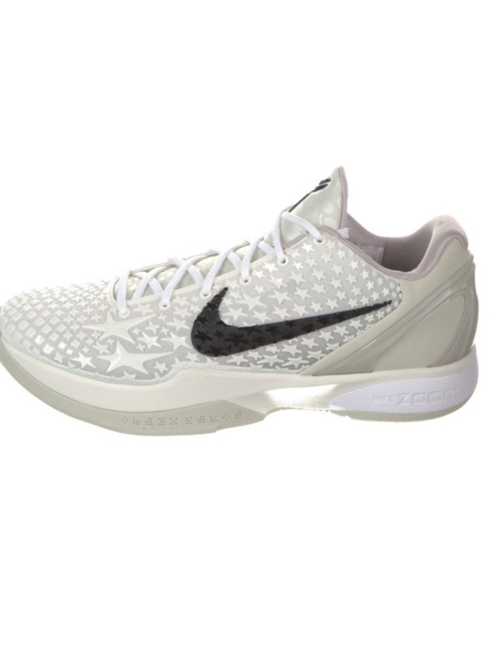 Nike Men’s Kobe 6 Protro All Star Low-Top Sneakers in Sail and Black